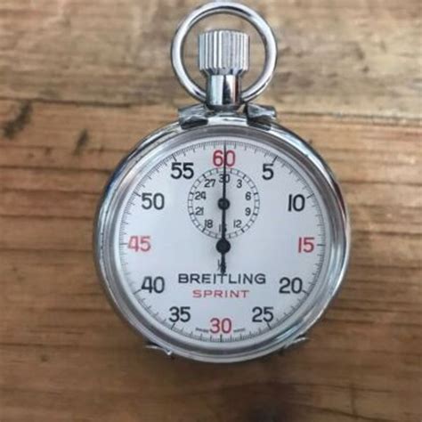 Breitling Sprint Stoppuhr Stopwatch Movement Dial 410 Uhr for 